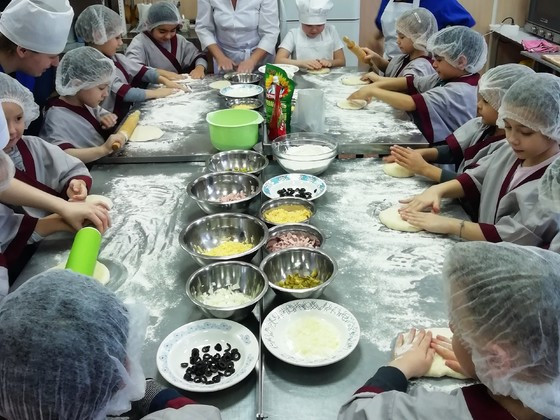 Кулинарный мастер-класс для учеников младших классов в ЭМТ
