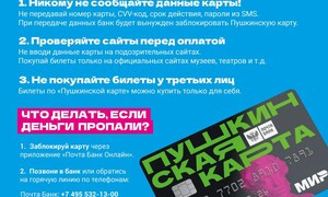 Запущен сайт-афиша «Пушкинской карты» в Красноярском крае